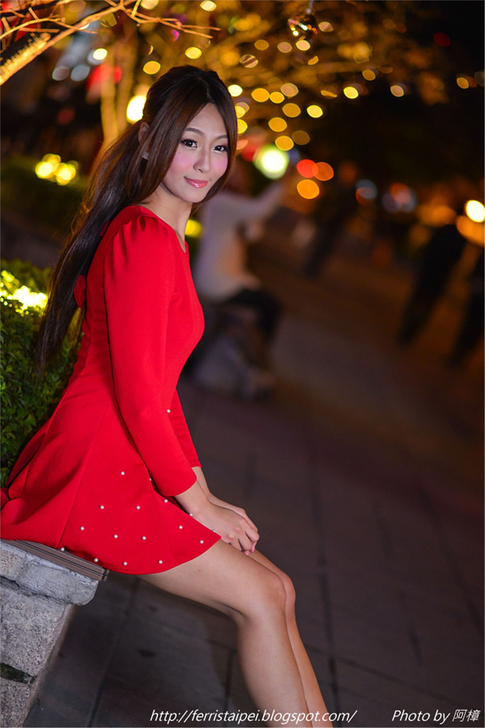 Beautyleg女神-小雪 Winnie台南耶诞夜拍